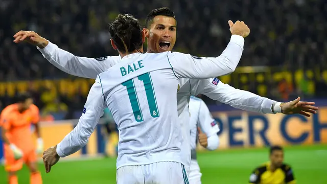 Madrid Pesta Gol ke Gawang Dortmund