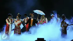Suasana pembukaan Jakarta Fair 2016, Jakarta, Jumat (10/6/2016). Ajang arena dan hiburan Jakarta Fair 2016 akan berlangsung selama 38 hari kedepan. (Liputan6.com/Yoppy Renato)
