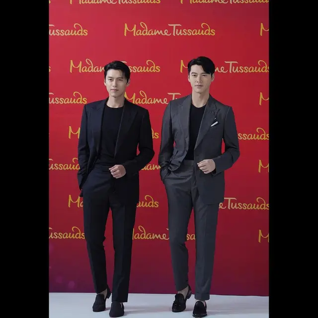 Hyun Bin dan patung lilin