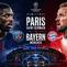 Cover prediksi Paris Saint-Germain versus Bayern Munchen. (Bola.com/ChatGPT)