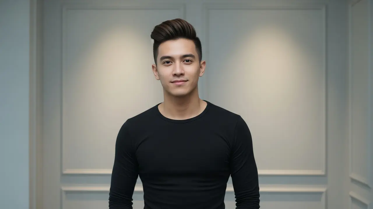 Model Rambut Pria Agar Terlihat Muda dan Segar /Ilustrasi gambar AI