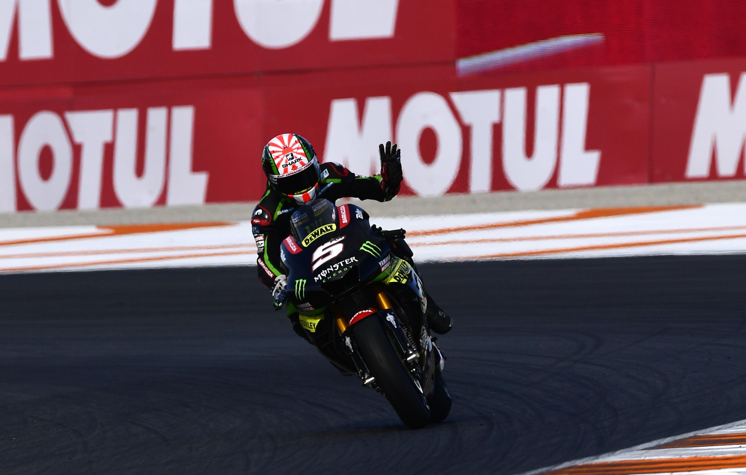 Tampil apik sepanjang musim, Johann Zarco dinobatkan sebagai Rookie of the Year MotoGP 2017. (PIERRE-PHILIPPE MARCOU / AFP)