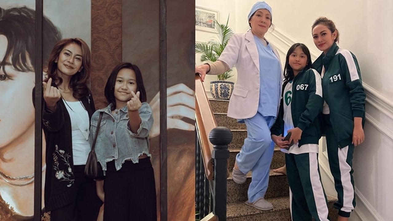 6 Potret Kedekatan Masayu Anastasia dan Sang Putri yang Beranjak Remaja, Kompak