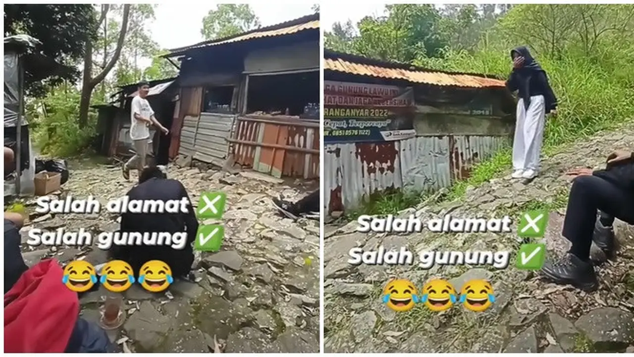 Bukan Keliru Alamat, Remaja Salah Mendaki Gunung Ini Bikin Warga Sekitar Heran