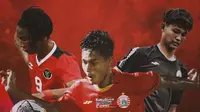Timnas Indonesia - Ronaldo Kwateh, Alfriyanto Nico, Hokky Caraka (Bola.com/Adreanus Titus)