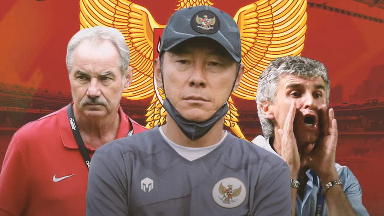 Timnas Indonesia -  Alfred Riedl, Shin Tae-yong, Ivan Kolev