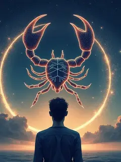 logo ramalan zodiak scorpio (sumber: AI generated)