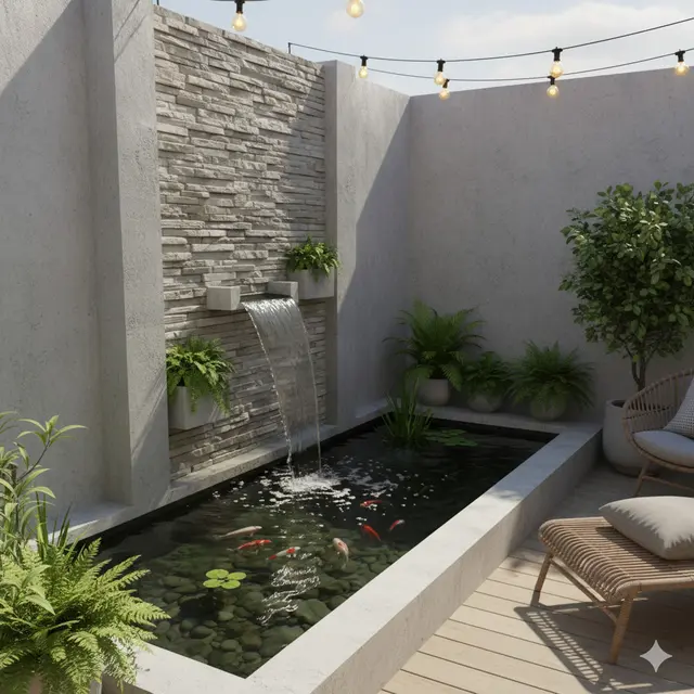 Model Kolam Ikan yang Kreatif