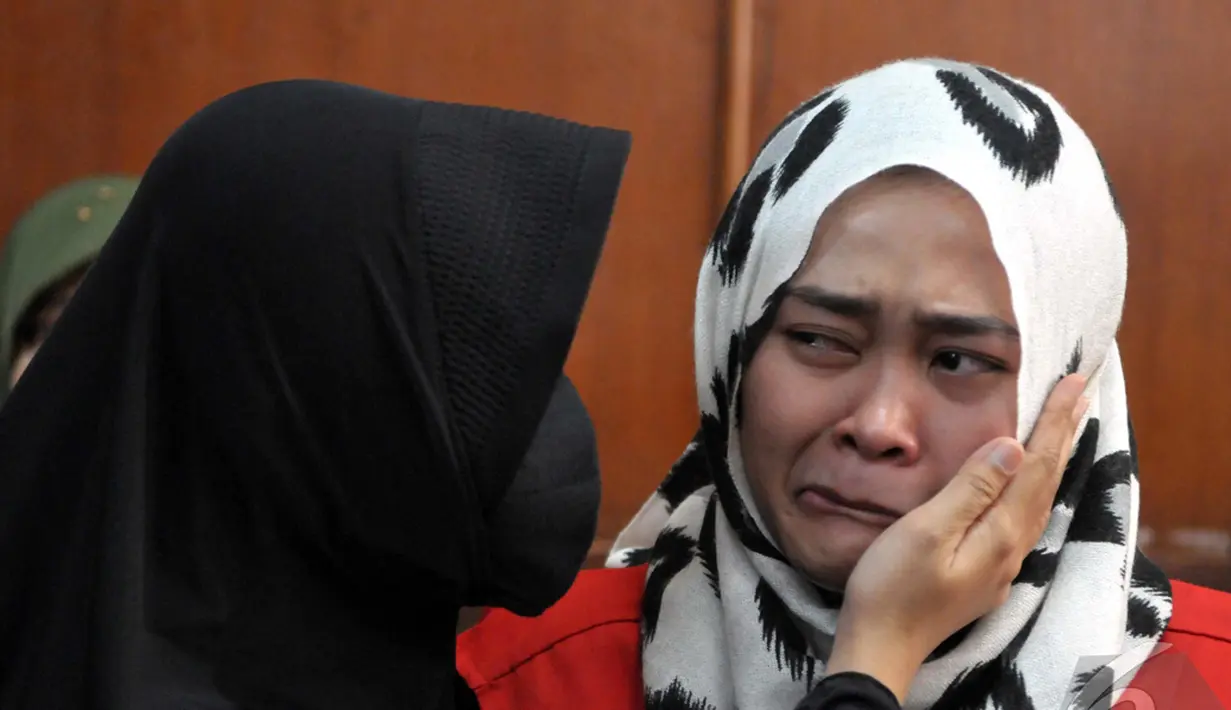 Assyifa Ramadhani menjalani sidang lanjutan di Pengadilan Negeri Jakarta Pusat, Selasa (11/11/2014) (Liputan6.com/Panji Diksana)