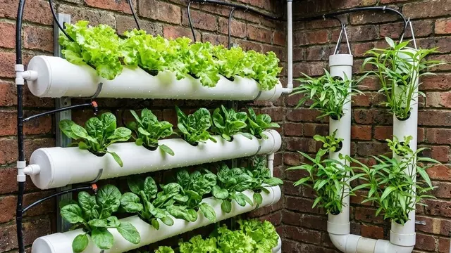 Kebun Sayur Rumah dengan Sistem Siram Otomatis