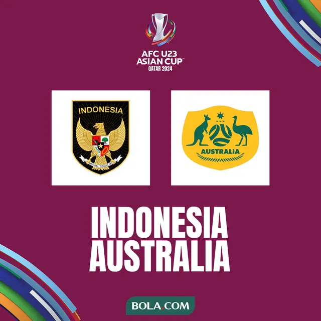 Jadwal Siaran Langsung Timnas Indonesia Vs Australia di Kualifikasi