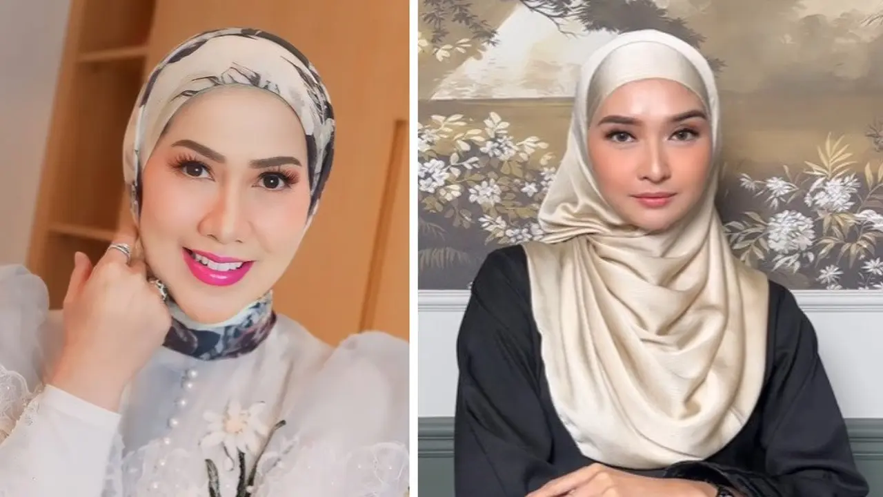 Alumni Puteri Indonesia berhijab (Instagram/vennamelindareall/kevinlln)