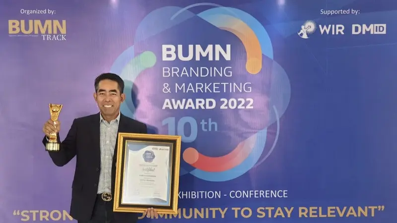 PT BRI Asuransi Indonesia atau lebih sering dikenal dengan BRINS, berhasil meraih penghargaan Gold kategori Digital Branding dalam acara penghargaan 10th BUMN Branding dan Marketing Award 2022.