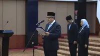 Gubernur BI Lantik 12 Pemimpin Satuan Kerja di Bank Indonesia