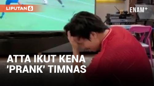 VIDEO: Kocak! Atta Halilintar Ikut 'Kepagian' Rayakan Kemenangan Timnas Indonesia U-22
