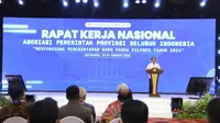 Menteri Dalam Negeri (Mendagri) Muhammad Tito Karnavian  hadiri Rapat Kerja Nasional (Rakernas) Asosiasi Pemerintah Provinsi Seluruh Indonesia (APPSI) Tahun 2023 digelar di Hotel Novotel Balikpapan, Kalimantan Timur (Kaltim), Kamis (23/2).