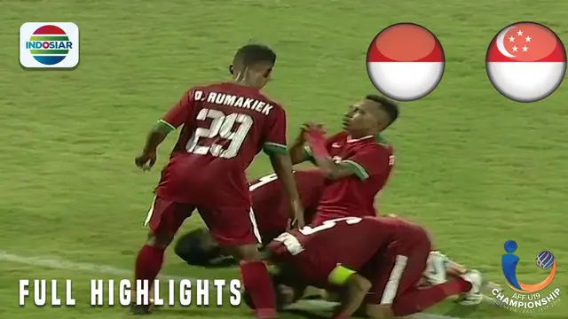 VIDEO: Timnas Indonesia Gebuk Singapura 4-0