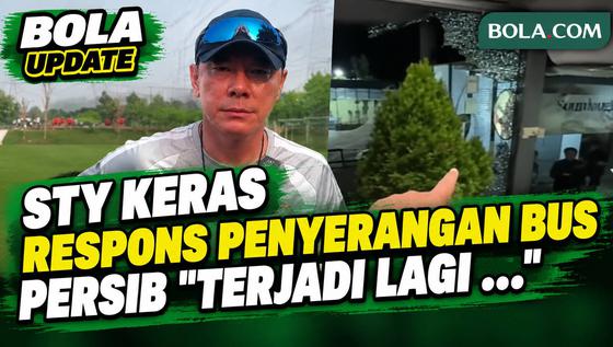 Tegas! Respons STY Soal Penyerangan Bus Persib Diduga Oleh Suporter Persija: Tak Boleh Terjadi Lagi