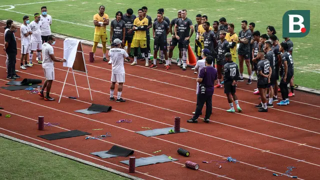 Foto: Gelar Latihan Pungkasan, Persita Tangerang Siap Hadapi Pertandingan Perdana BRI Liga 1