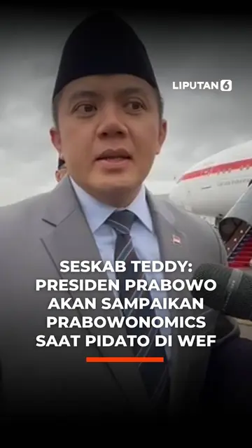 Seskab Teddy: Presiden Prabowo Akan Sampaikan Prabowonomics saat Pidato di WEF