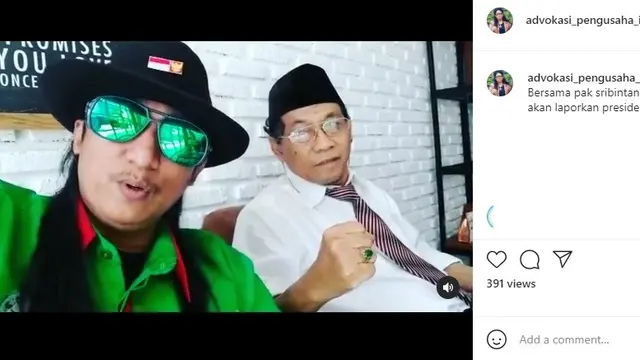 Paman Nadya Arifta, kekasih Kaesang Pangarep (Foto: Instagram/@advokasi_pengusaha_indonesia)