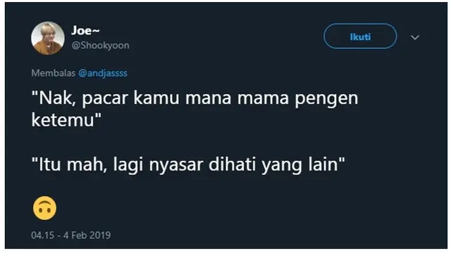 Momen Netizen Ditanya Pacarnya Mana