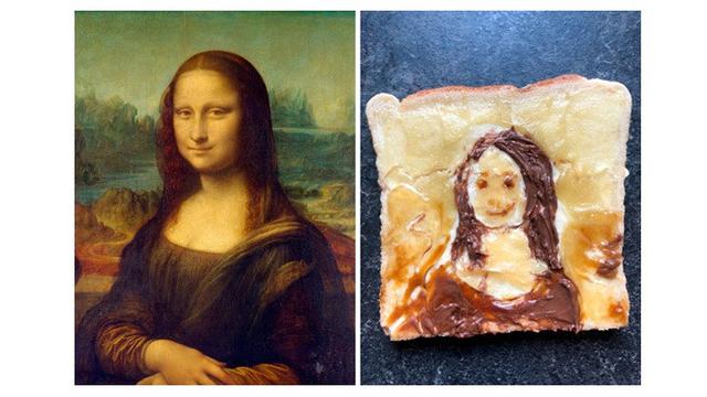 8 Kreasi Lukisan Terkenal di Atas Roti Ini Bikin Geleng Kepala