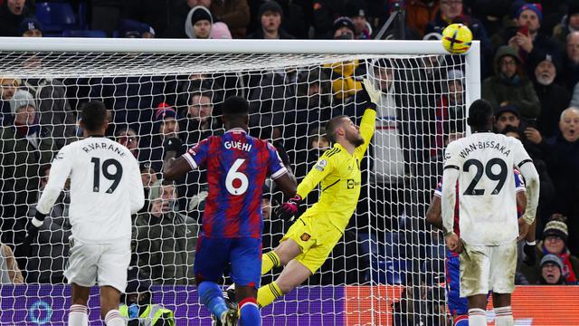 Foto: Nyesek Banget, MU Ditahan Imbang Lewat Gol Injury Time Crystal Palace