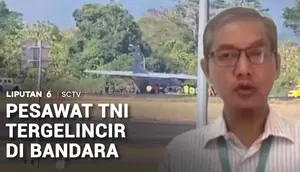 Pesawat Cassa TNI AL Tergelincir di Bandara Sultan Hasanuddin