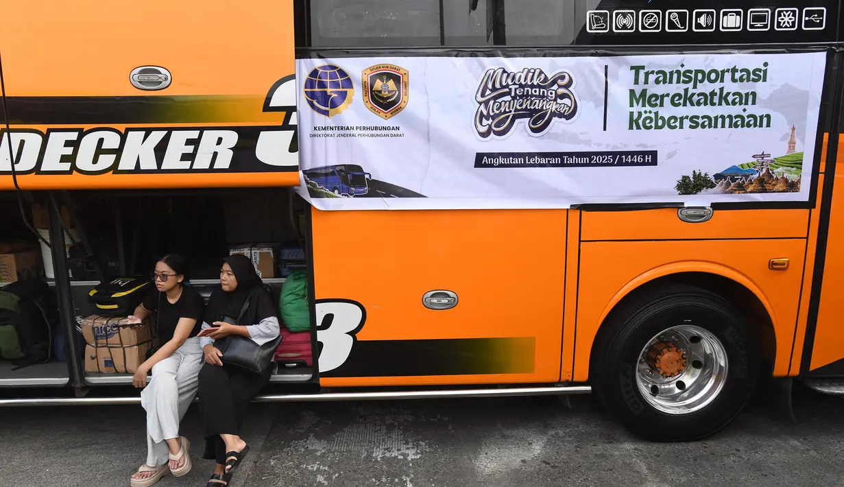 Total kuota program mudik gratis Kementerian Perhubungan pada Lebaran 2025 melalui jalur darat mencapai 2.536 pemudik. (merdeka.com/Arie Basuki)