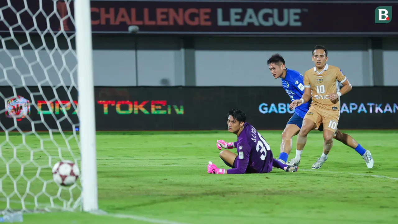 Foto: Dewa United Ngamuk, Gilas Tainan City 4 Gol Tanpa Balas di AFC Challenge League