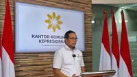 Kepala Kantor Komunikasi Kepresidenan (PCO) Hasan Nasbi. (Liputan6.com/ Lizsa Egeham)