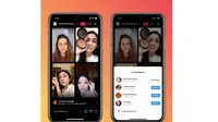 Instagram merilis fitur Live Rooms yang memungkinkan pengguna untuk siaran IG Live hingga 4 orang (Foto: Instagram)