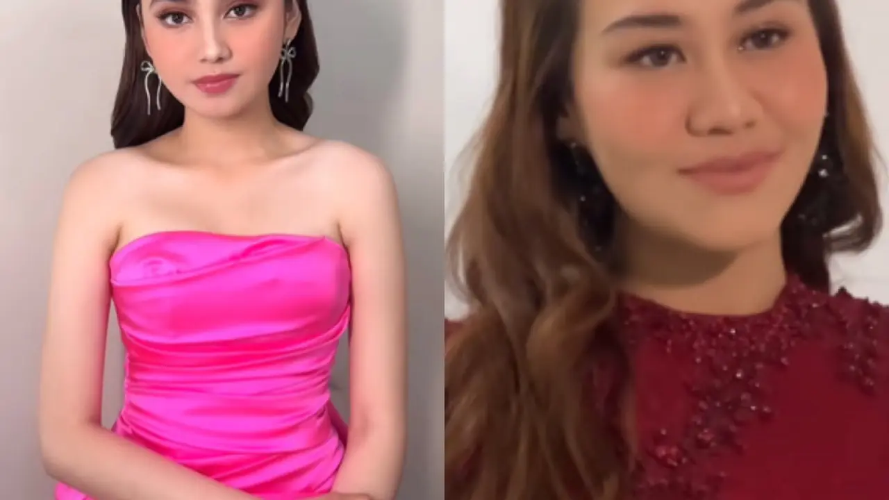 Syifa Hadju dan Aaliyah Massaid saat Hadir Acara Penghargaan