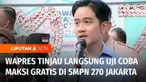 Uji coba makan bergizi gratis yang menjadi program Pemerintahan Prabowo Subianto - Gibran Rakabuming Raka terus dilakukan. Uji coba kali ini juga dipantau langsung Wakil Presiden, Gibran Rakabuming Raka.