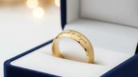 8 Model Cincin Nikah 3 Gram, Simpel Tapi Tetap Terlihat Elegan dan Mewah (Foto: Gemini AI)