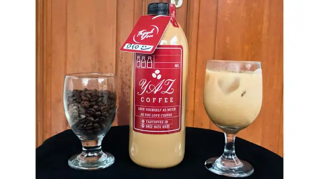 Kopi rasa aren latte kebanggan Diaz Adiguna yang membawanya bangkit dari dampak pandemi Covid-19