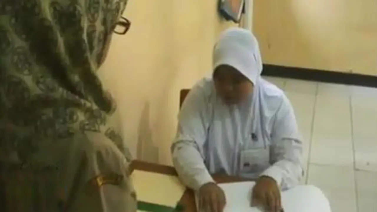 Siswa Tunanetra di Purwakarta Butuh Waktu Ekstra Kerjakan Soal UN