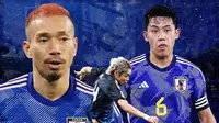 Ilustrasi - Timnas Jepang: Wataru Endo, Yuto Nagatomo, Junya Ito (Bola.com/Adreanus Titus/Geaby Fadhilatu Sholikha)