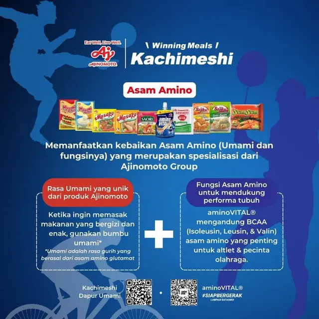 Pentingnya Asupan Gizi untuk Penggiat Olahraga Lewat Winning Meals Kachimeshi