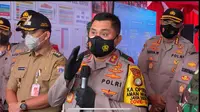 Kapolda Metro Jaya Irjen Fadil Imran saat meluncurkan program Kampung Tangguh Jaya di Cengkareng, Jakarta Barat. (Liputan6.com/Ady Anugrahadi)