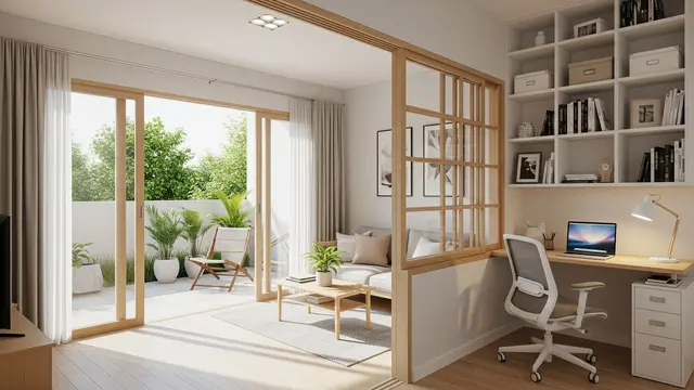 Ide Pembagian Ruang Rumah Kecil Tipe 36 agar Tampak Lapang dan Fungsional/ Ilustrasi AI