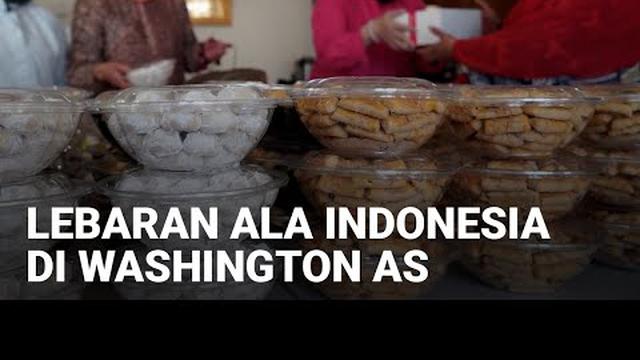 Untuk kembali menghadirkan suasana hari raya di tanah air, warga Indonesia di Washington DC area, tetap membuat kue-kue dan makanan  khas lebaran ala Indonesia. Kita lihat bagaimana kesibukan warga menjelang lebaran.