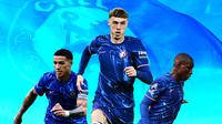 Chelsea - Enzo Fernandez, Cole Palmer, Nicolas Jackson (Bola.com/Adreanus Titus)