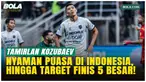 Bek Persita Tangerang, Tamirlan Kozubaev, menikmati Ramadan keduanya di Indonesia. Ia menilai timnya pantas berada di posisi ke-5 BRI Super League 2025/2026 dan berharap Persita bisa mempertahankan posisi tersebut hingga akhir musim.