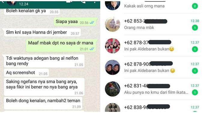 Nomor telepon istrinya muncul di Ikatan Cinta, mendadak diserang netizen. (Sumber: Facebook/Jambul)