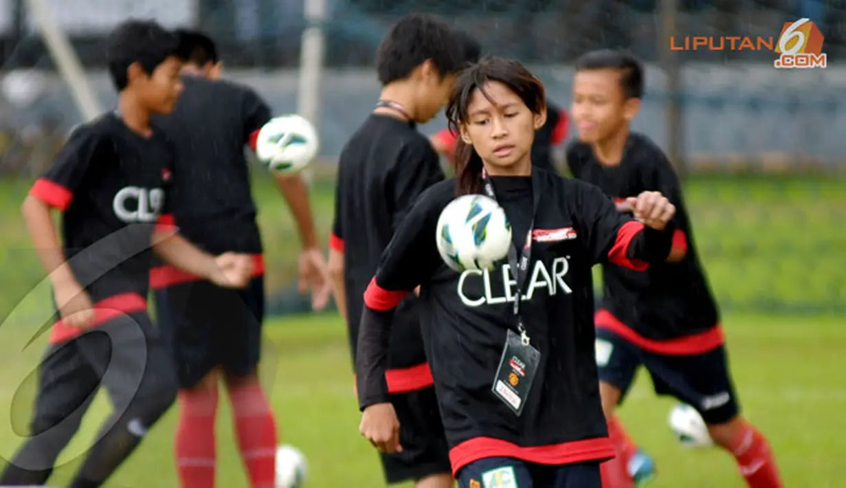 Training Camp Ayo Indonesia Bisa ini juga diikuti peserta perempuan (Liputan6.com/Helmi Fithriansyah)