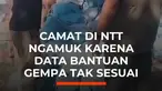 Perbedaan data jumlah bantuan logistik untuk korban gempa Flores memicu ketegangan antara Camat Lamba Leda Utara, Kabupaten Manggarai Timur, Agustinus Supratman, dan seorang staf Badan Nasional Penanggulangan Bencana (BNPB). Ketegangan tersebut terjadi di lokasi pengungsian Kecamatan Lamba Leda ...