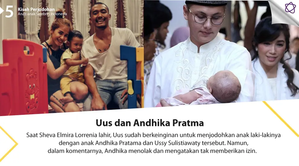 Kisah Perjodohan Anak-anak Selebriti Indonesia. (Foto: Instagram/uusbiasaaja dan Nurwahyunan, Desain: Nurman Abdul Hakim/Bintang.com)