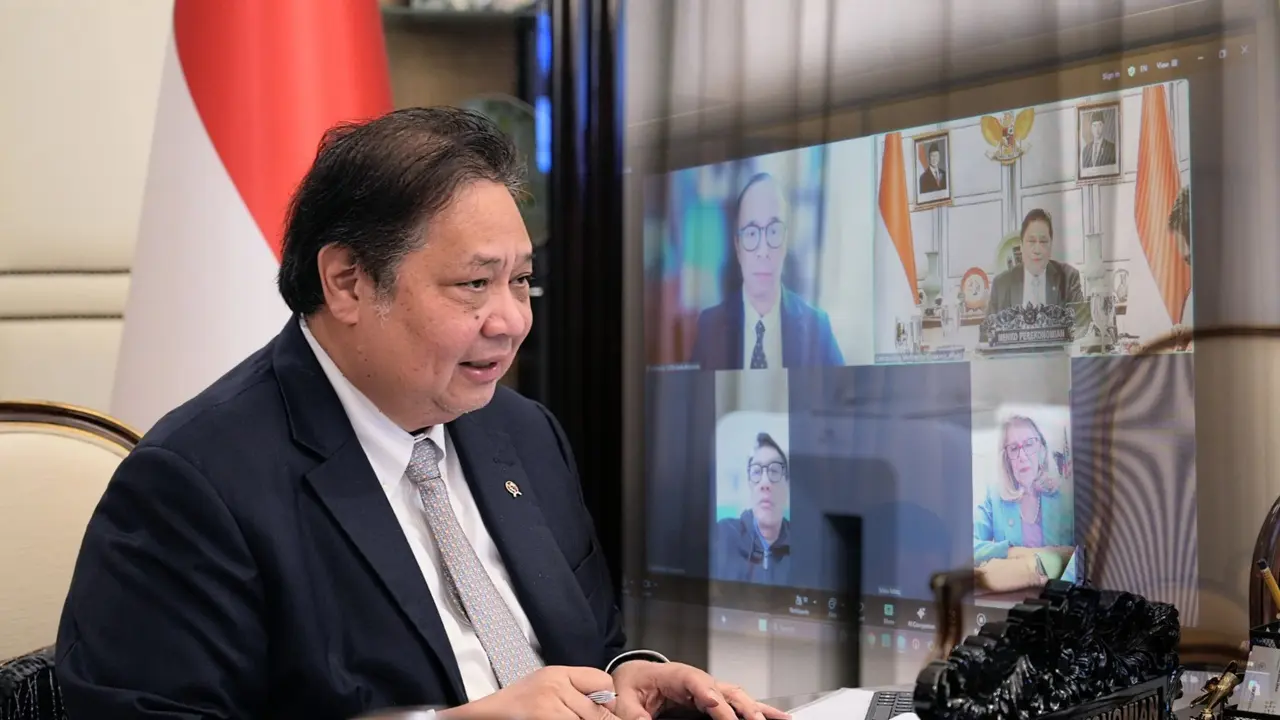 Menteri Koordinator Bidang Perekonomian Airlangga Hartarto. (Dok Kemenko Perekonomian)